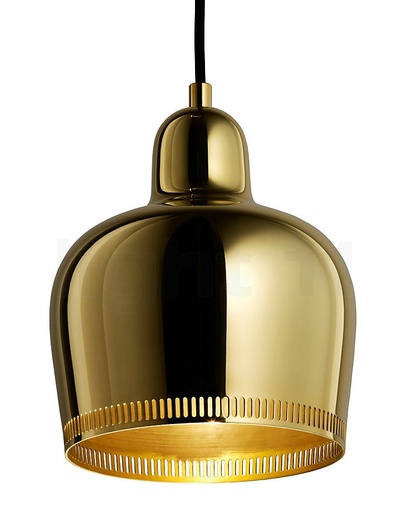 A330S Golden Bell - Pendant - Brass