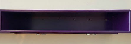 Wall unit custom / Purple / Spotlights (damaged)
