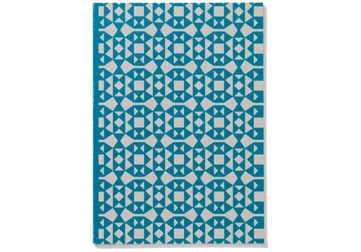 Notebook Softcover A5 / Facets Petrol