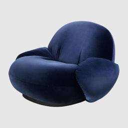 Pacha Lounge Chair with armrests - Returning swivel