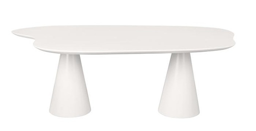 Cloud Dining Table / Polar white