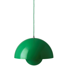 VP7 - Flowerpot pendant / Signal Green