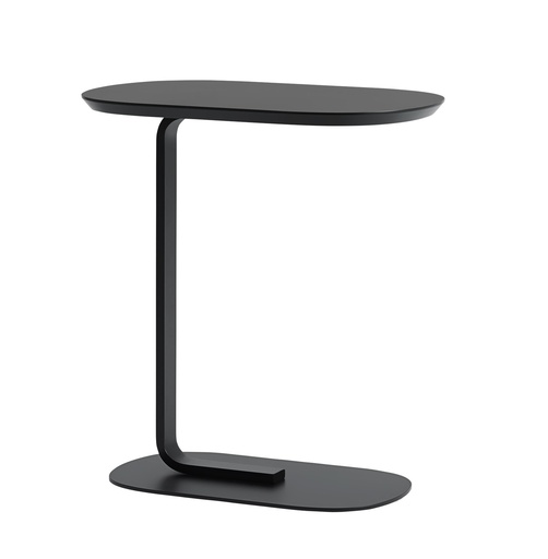 Relate Side Table Low / Black