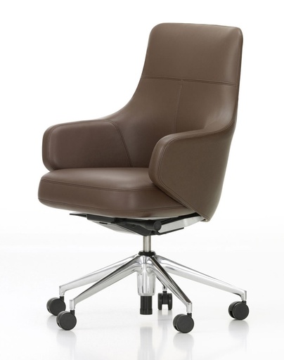 Grand Executive Lowback / Leather Premium Marron
