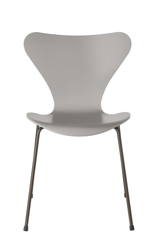 3107 - Series 7 Chair - Brown bronze - Lacquered Nine Grey