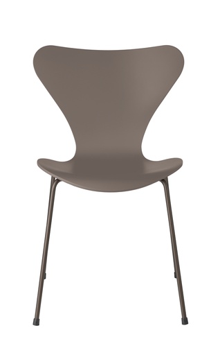 3107 - Series 7 Chair - Brown bronze - Lacquered Deep Clay