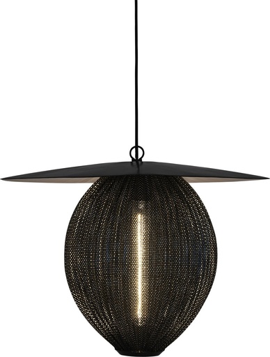 Satellite Pendant - Large / Soft Black