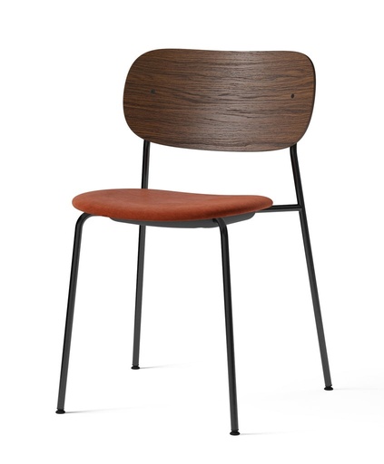 Co Dining Chair / Black base / Fabric City Velvet 062