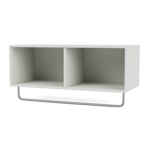 COAT shelf with clothes rack