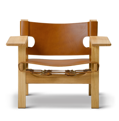 The Spanish Chair - Model 2226 / Oak Oil / Leather Cognac