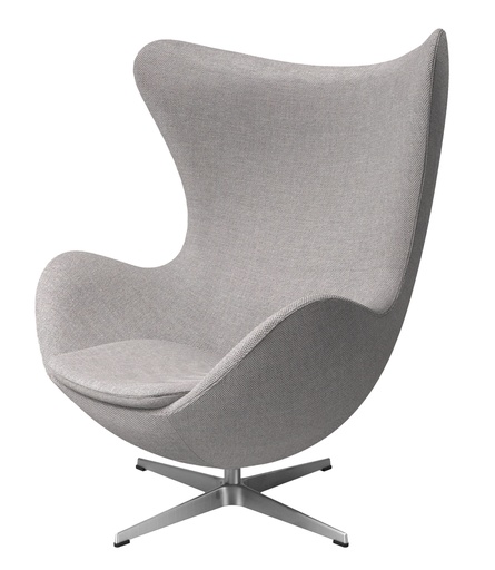 3316 - Egg Lounge Chair & Footstool - Dedar Artemidor col. 001 (re-upholstered)