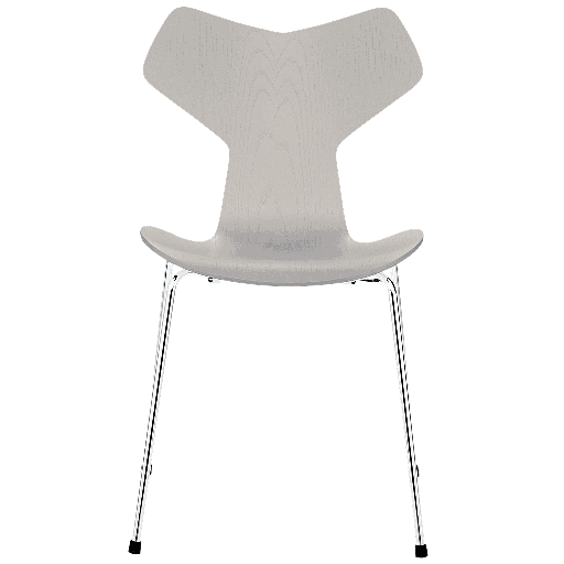 3130 - Grand Prix Chair Front upholstered-Coloured ash