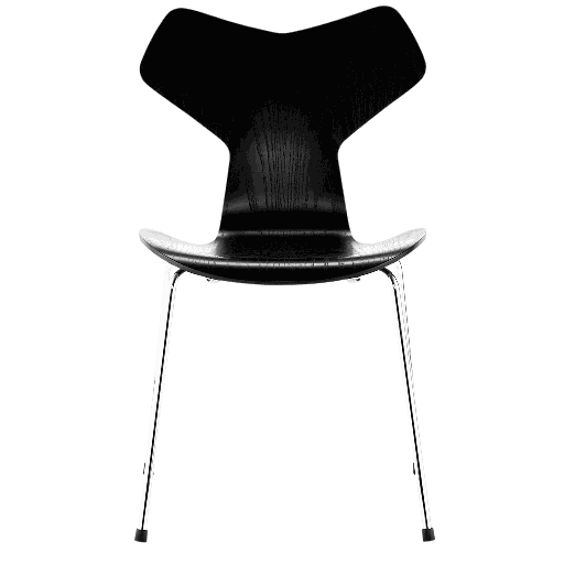 3130 - Grand Prix Chair Front upholstered-Oak and Walnut