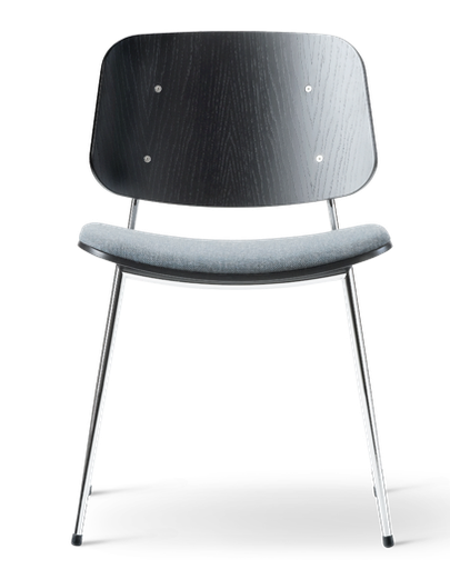 Soeborg Chair Steel Seat upholstered - Model 3061