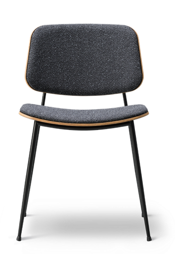 Soeborg Chair Steel Seat and back upholstered - Model 3062